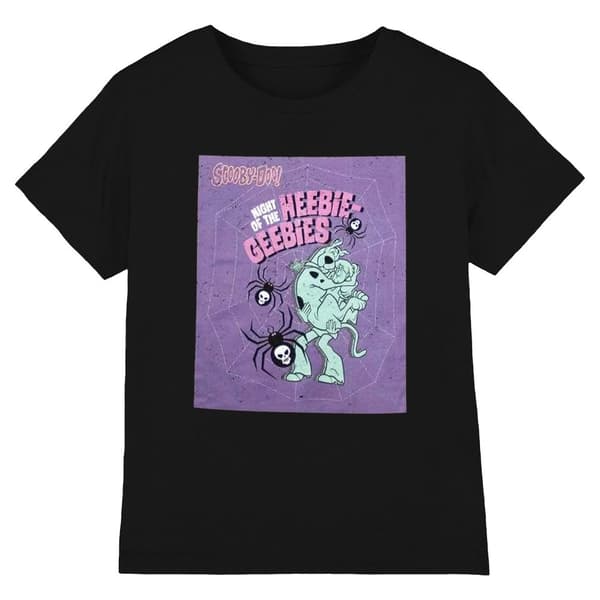 Scooby Doo Unisex vuxen Heebie-Geebies T-shirt Black L
