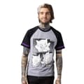 Pikkukuva 3 / 3: Pokemon Unisex Adult Shadow Raglan T-Shirt