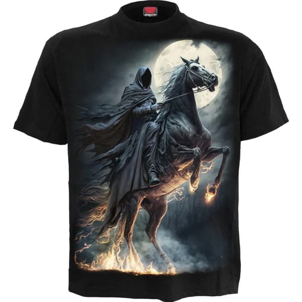Spiral Direct Unisex T-shirt Shadow Rider för vuxna