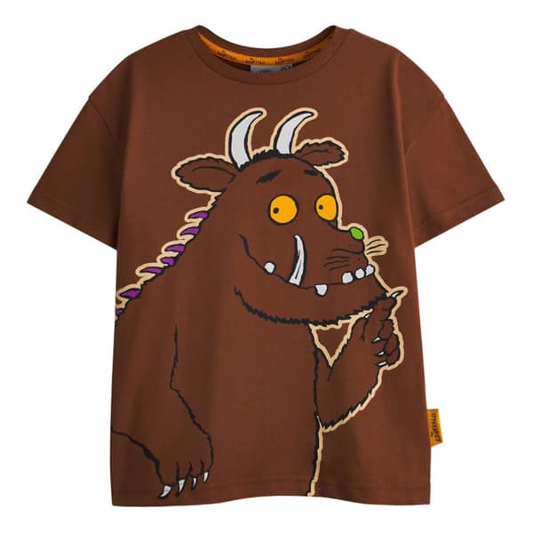 The Gruffalo Boys Characters Short-Sleeved T-Shirt (Pack of 2)