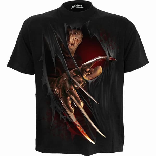 Spiral Direct Unisex Adult Freddy Claws Nightmare On Elm Street T-Shirt