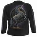 Miniatyrbild 2 av 3: Spiral Direct Unisex Vuxen Celtic Unicorn Långärmad T-shirt
