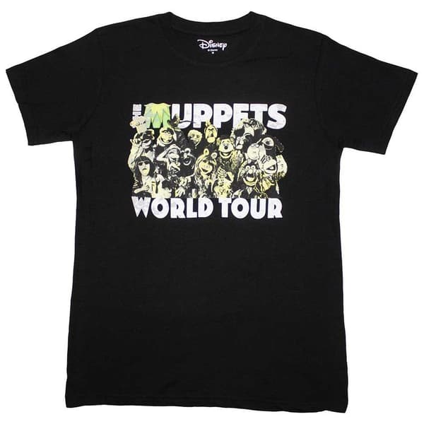 The Muppets T-shirt Unisex Adult World Tour