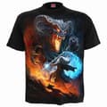 Miniatyrbillede 1 af 2: Spiral Direct Childrens/Kids Infernal Duel T-Shirt