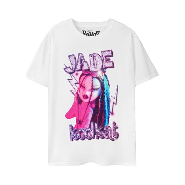 Bratz Kool Kat Jade T-shirt, dam/dam White XXL