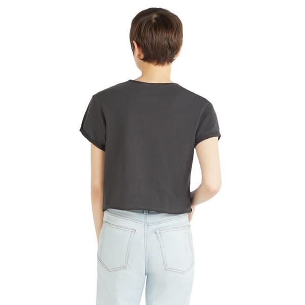 Amplified Womens/Ladies On The Run Pink Floyd Crop T-Shirt