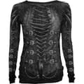 Miniatyrbild 2 av 3: Spiral Direct Dam/Ladies Gothess Wrap Långärmad T-shirt