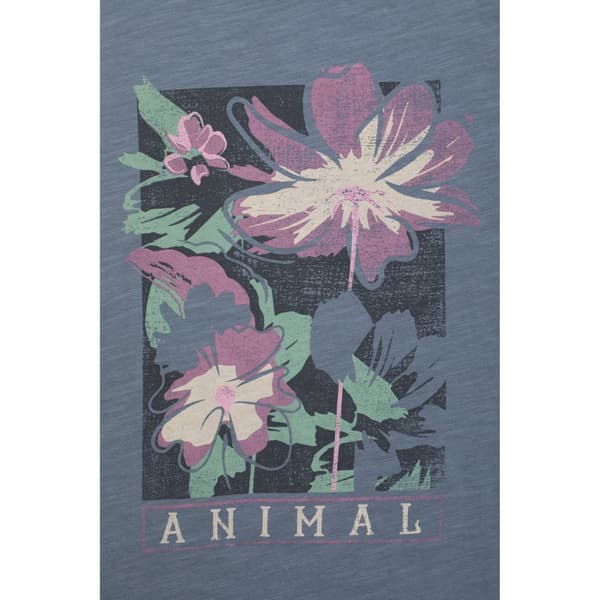 Animal Dam/Lady Canopy Carina Flowers Ekologisk T-shirt