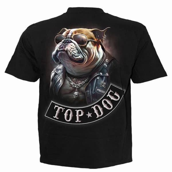 Spiral Direct Unisex Adult Top Dog Long-Sleeved T-Shirt