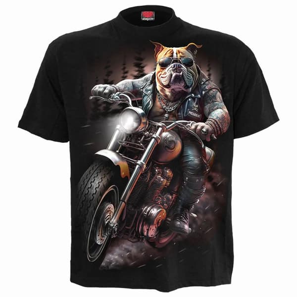 Spiral Direct Unisex Adult Top Dog Long-Sleeved T-Shirt
