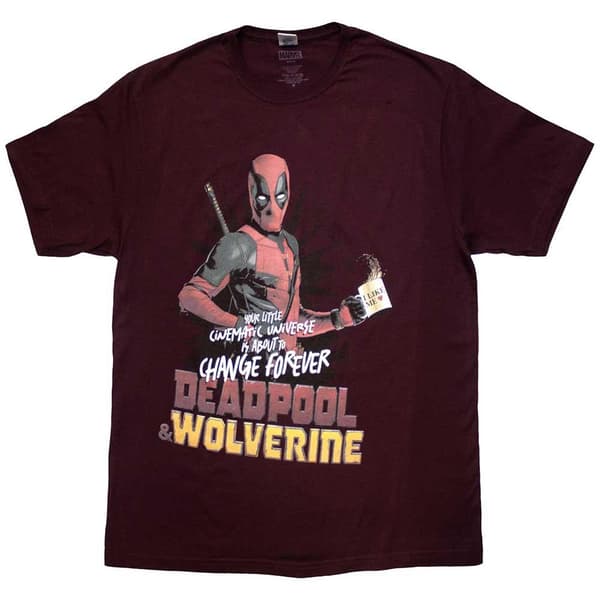 Deadpool & Wolverine Unisex Adult Change Universe T-Shirt
