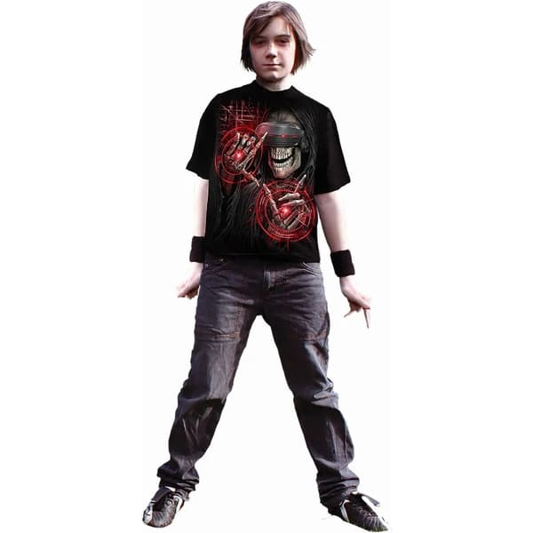 Spiral Direct T-shirt Cyber Death för barn/ungdomar