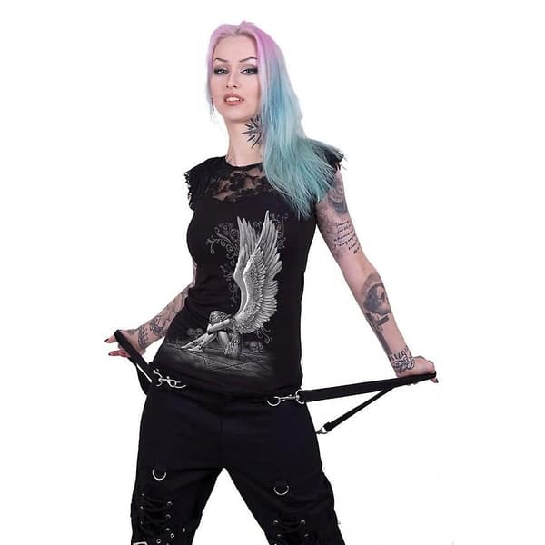Spiral Direct Kortärmad T-shirt - dam/dam Enslaved Angel