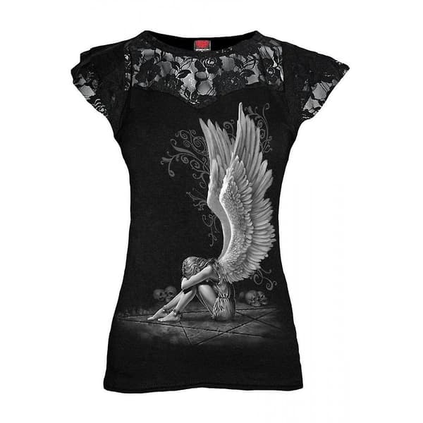 Spiral Direct Kortärmad T-shirt - dam/dam Enslaved Angel