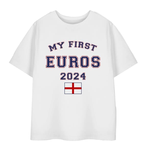 Show Me The Merch Barn/barn Min första Euros 2024 T-Shirt
