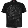 Miniatyrbild 1 av 2: Spiral Direct Unisex Vuxen Back In Black AC/DC Torn T-Shirt