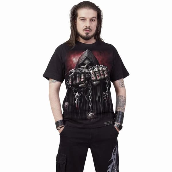 Spiral Direct Unisex Adult Game Over T-shirt i ekologisk bomull