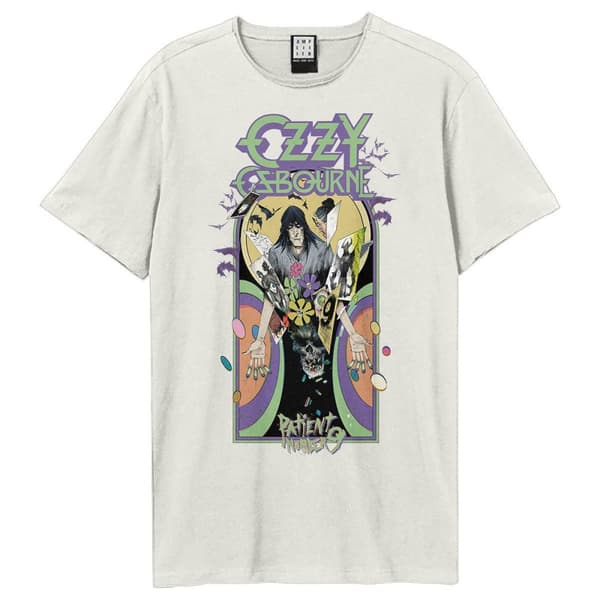 Amplified Unisex Adult Bounty No9 Ozzy Osbourne T-Shirt