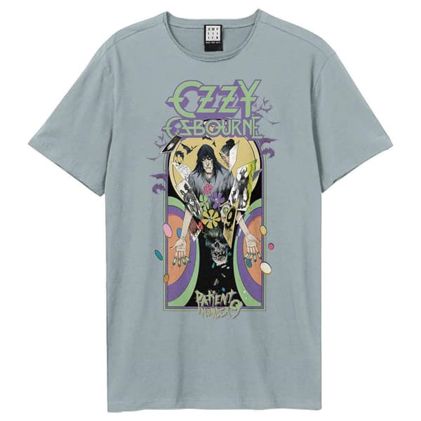 Amplified Unisex Adult Bounty No9 Ozzy Osbourne T-Shirt