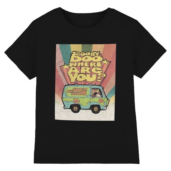 Scooby Doo Unisex Adult Where Are You? T-Shirt