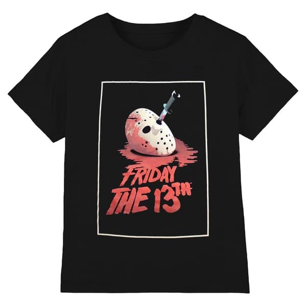 Friday The 13th Unisex Vuxen Jason Blood Mask T-shirt