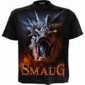 Miniatyrbillede 1 af 2: Spiral Direct Womens/Ladies Smaug The Hobbit Turn Up T-Shirt