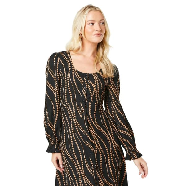 Dorothy Perkins Womens/Ladies Abstract Spot Scoop Neck Shirt Dress
