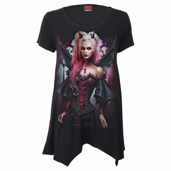 Spiral Direct Womens/Ladies The Antibarb Tunic Black M