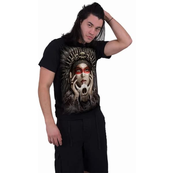 Spiral Direct Unisex T-shirt "Cry Of The Wolf" för vuxna