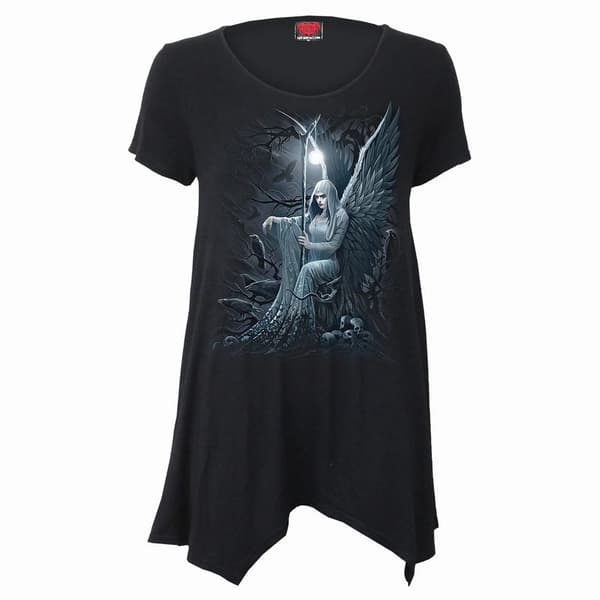 Spiral Direct Womens/Ladies Ethereal Angel Tunic Black S