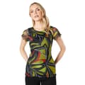 Pikkukuva 1 / 3: Principles Womens/Ladies Geometric Mesh T-Shirt