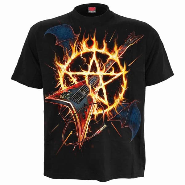 Spiral Direct Unisex Adult Hot Metal T-Shirt
