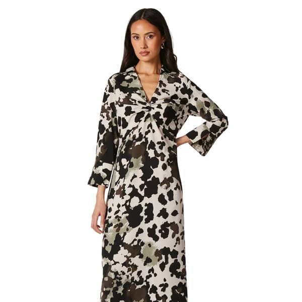 Principles Womens/Ladies Animal Print Twisted Knot Front Shirt Dress