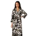 Miniatyrbillede 3 af 3: Principles Womens/Ladies Animal Print Twisted Knot Front Shirt Dress