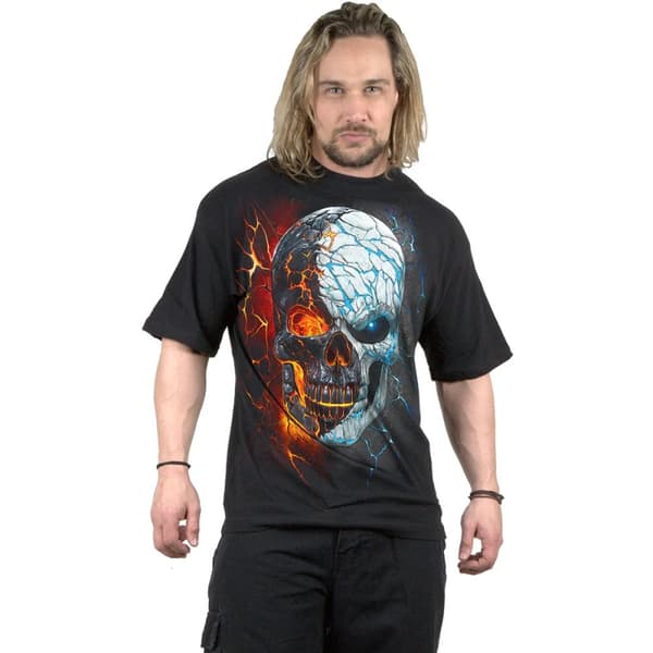 Spiral Direct Unisex Adult Divided Soul T-Shirt