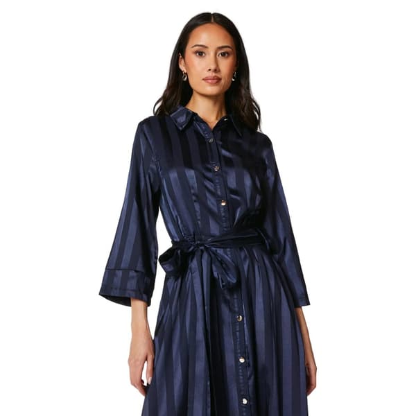 Principles Womens/Ladies Stripe Satin Shirt Dress