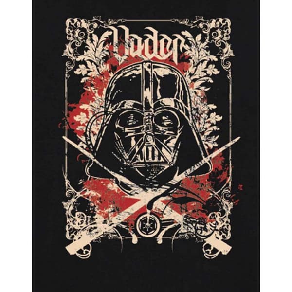 Star Wars Unisex Darth Vader T-Shirt för vuxna