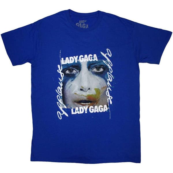 Lady Gaga Unisex vuxen Artpop ansiktsmålning T-shirt