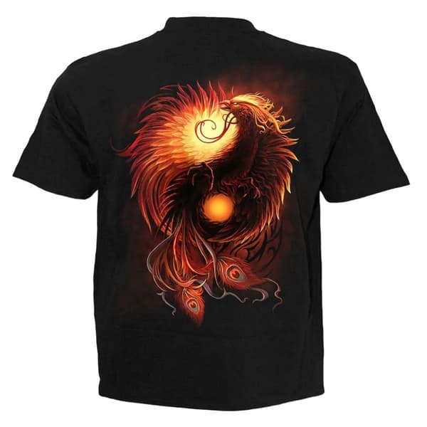 Spiral Direct Unisex Adult Phoenix Arisen T-shirt