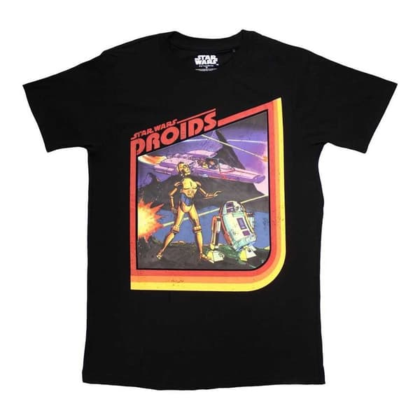 Star Wars Unisex Adult Droids T-Shirt
