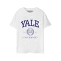 Miniatyrbillede 1 af 2: Yale Unisex Adult Logo Short-Sleeved T-Shirt