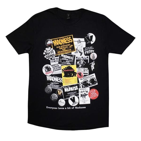 Madness Unisex Adult Posters & Stickers T-Shirt