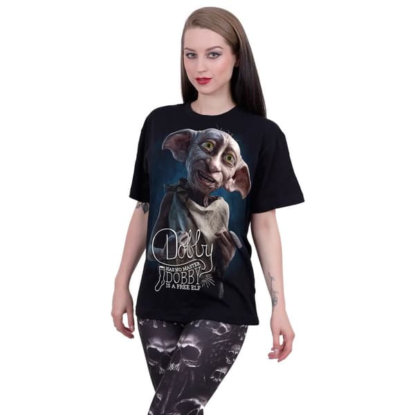 Spiral Direct Unisex Vuxen Dobby Harry Potter kortärmad T-shirt