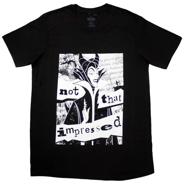Sleeping Beauty Unisex Vuxen Not That Impressed Maleficent T-shirt
