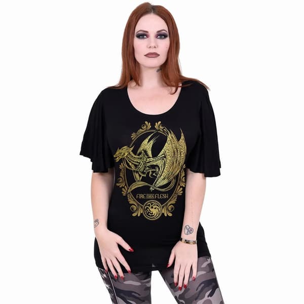 Spiral Direct Dam/Ladies - Filigree House Of The Dragon - Kortärmad T-shirt