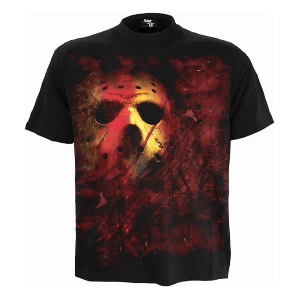 Spiral Direct Unisex Vuxen Jason Lives Fredagen den 13:e T-shirt