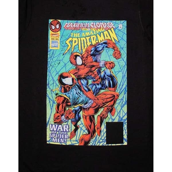 Marvel Comics Unisex Vuxen War Of The Spider Men T-shirt med serieomslag
