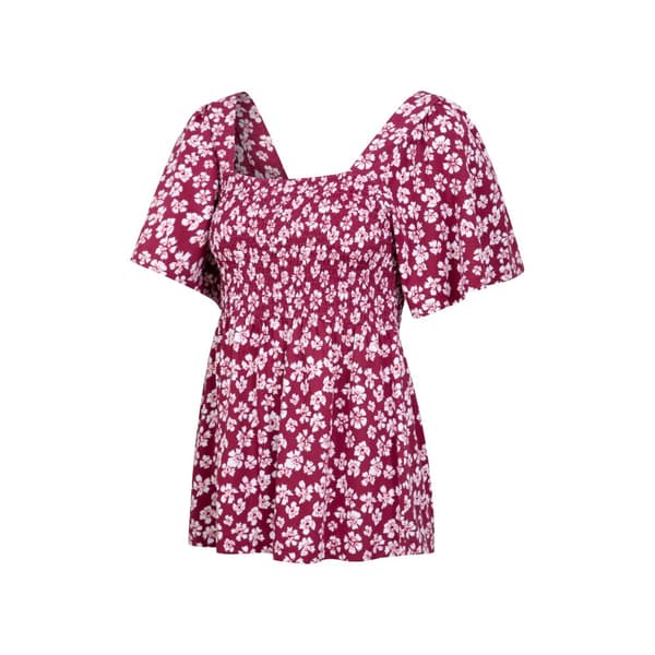 Mountain Warehouse Dam/Lady Hydra Floral Shirred Top