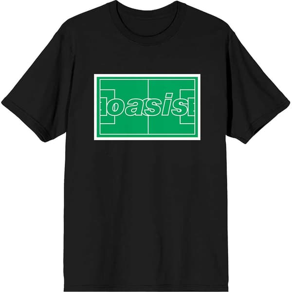 Oasis Unisex Adult Maine Road Football Pitch T-Shirt