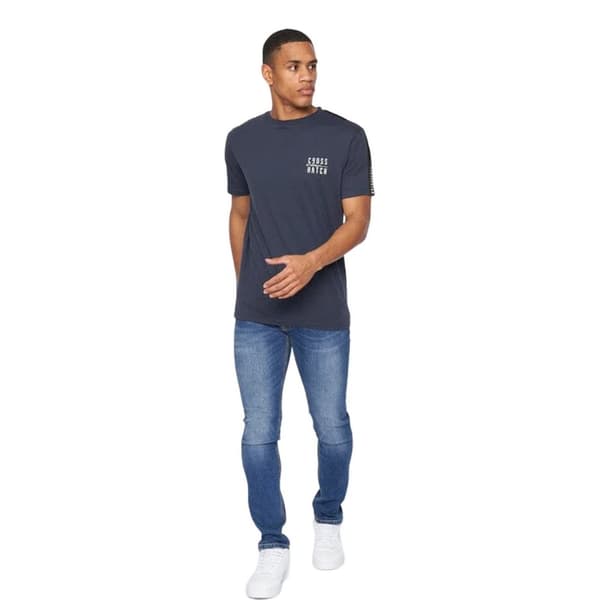Crosshatch T-shirt Tugford för herrar